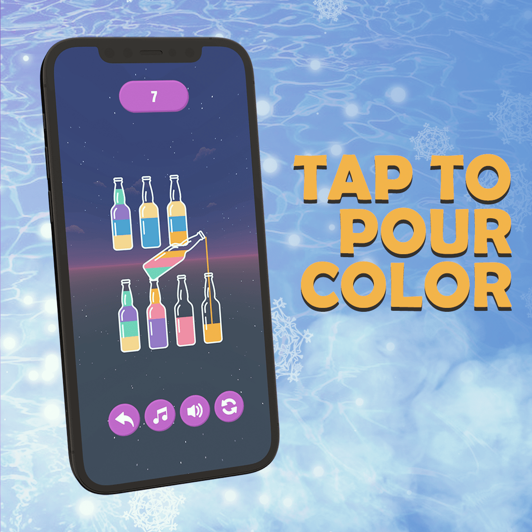 Water Sort: Color Game Puzzle